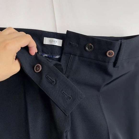 Gunex Controllo B Black Straight Leg Dress Pant - Picture 13 of 13